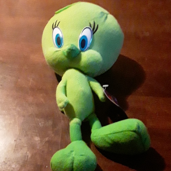 Looney Tunes Other - Green  Stuffed  TWEETY BIRD